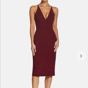 NWT Dress the Population Lyla midi dress